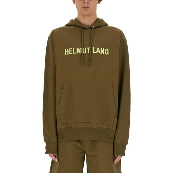 Helmut Lang Crewneck Sweatshirt With Bold Logo Detail - NWT - Picture 1 of 4